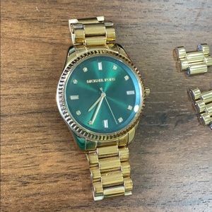 Michael Kors gold toned watch